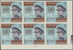 Delcampe - ** Jordanien: 1965, King Hussein's World Trip, Imperforate Issue, Complete Set Of Four Values As Plate - Jordanië