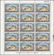 Delcampe - ** Jordanien: 1967, Animals, Perforated, Complete Set Of Six Values As Sheets Of 15 Stamps With Printer - Jordanië