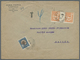 Br Kambodscha: 1930. Envelope Addressed To Saigon Bearing Indo-China SG 140,1c Orange (gutter Pair) Tie - Cambodia