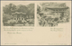 Korea: 1896, 10 P. 2nd Printing Tied "SEOUL 18 JANV 00" To Ppc "Journey Around The World" Showing "T - Korea (...-1945)