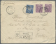 Br Korea: 1900/01, Plum Blossoms 6 Ch., 10 Ch. (2) Tied "SEOUL 27 JUN 04" To Registered Cover To Tokyo( - Korea (...-1945)