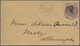 Br Korea: 1901, 2 Ch./25 P. Cursive Style Tied "SEOUL 20 SEPT 3" To Unsealed Printed Matter Envelope To - Korea (...-1945)