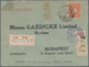 Br Korea: 1903. Registered Envelope (small Faults/stains) Written From 'P. De Kerberg, Seoul, Korea' Ad - Korea (...-1945)