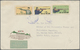 /Br Korea-Nord: 1958/64, Ppc (2) And Cover (1) To France, England And East Germany. - Korea, North