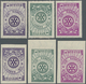 **/(*) Korea-Süd: 1955, Rotary International : S/s Set Unused No Gum As Issued; Also Stamp Set Perforated M - Korea, South