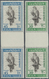 ** Kuwait: 1965. Complete FALCON Set (8 Values) In Vertical Gutter Pairs. Mint, NH. (Mi #285/92) - Kuwait