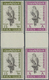 Delcampe - ** Kuwait: 1965. Complete FALCON Set (8 Values) In Vertical Gutter Pairs. Mint, NH. (Mi #285/92) - Koeweit