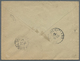 GA Laos: 1910. French Indo-China Postal Stationery Envelope 'Type Annamite' 10c Red Cancelled By Luang- - Laos