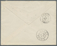 Br Laos: 1914. Envelope Addressed To Paris Bearing French Indo-China SG 55, 10c Scarlet Tied By Sam-Nua - Laos