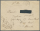 Br Laos: 1917. Stampless Military Mail Envelope (name Deleted) Endorsed 'F.M.' Addressed To Marseille C - Laos