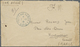 Br Laos: 1946. Stampless Air Mail Envelope (faluts/tears) Written From 'BPM 405A' French Troops In Paks - Laos