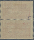 */** Libanon: 1924, Olympic Games, 1.25pi. On 25c. Vertical Pair, Top Stamp Showing Variety "missing 1 Of - Lebanon