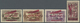 * Libanon: 1928, Airmails With Red "Republique Libanaise" Overprints, 2pi., 3pi., 5pi. And 10pi., Four - Lebanon