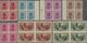 ** Libanon: 1937/1940, Definitives 0.10pi. To 100pi., 16 Values Complete (excl. 7.50pi.), IMPERFORATE B - Libanon