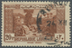 O Libanon: 1940, 20pi. Brown "PAYSAGE LIBANAIS" With Clear Re-entry At Left, Commercially Used Copy. M - Libanon