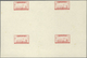 ** Libanon: 1943, 2nd Anniversary Of Independence, Combined Proof Sheet In Carmine-rose On Gummed Paper - Lebanon