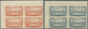 ** Libanon: 1943, Medical Congress, 10pi. To 100pi., Complete Set Of Five Values WITHOUT OVERPRINT As I - Lebanon