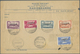 Brfst Libanon: 1943, Medical Congress, Complete Set On Sheet (some Imperfections) Oblit. By Special Event - Lebanon