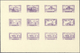 ** Libanon: 1945, Definitives, Airmails And Postage Dues, Combined Proof Sheet In Violet On Gummed Pape - Lebanon