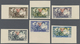 (*) Libanon: 1946, 1st Anniversary Of WWII Victory Complete Set Of 14 PROOFS Incl. Airmails In UNISSUED - Lebanon