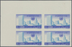** Libanon: 1961, 15 Years Of United Nations Complete Set In IMPERFORATE Blocks Of Four From Different - Libanon