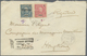 Br Macau: 1902, 10 A. "PROVISORIO" With 1898 4 A. Tied "MACAU 7 JUL 11" To Registered Cover To Agent Of - Other & Unclassified