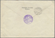 Br Mandschuko (Manchuko): 1936. Registered Envelope Written From The 'German Consulate In Mukden' With - 1932-45 Manchuria (Manchukuo)