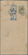 Br Mandschuko (Manchuko): 1936. Air Mail Envelope Addressed To Harbin Bearing Manchuria SG 55, 10f Deep - 1932-45 Mantsjoerije (Mantsjoekwo)