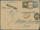 GA Niederländisch-Indien: 1880. Registered Portugal Postal Stationery Envelope (faults,soiled, Tears) 2 - Nederlands-Indië