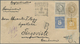 GA Niederländisch-Indien: 1896, Stationery Envelope 15 C Occre Uprated 2½ C, 5 C And 12½ C Sent Registe - Nederlands-Indië