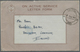 GA/ Niederländisch-Indien: 1938/46,  British Forces In NL-Indies,  N.A.A.F.I Letter Form Used "RAFPOST 2 - Netherlands Indies