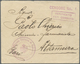 Br Palästina: 1917, Envelope With "RISTALLAMENTO ITALIANO DI PALÄSTINA COMMANDO" With Censor "VRIFICATO - Palestina