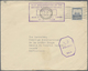 Br/GA Palästina: 1922/42, Covers (3 Inc. Registration Envelope), Ppc (2) All Used To Foreign Inc. Censorsh - Palestina