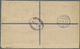 GA Palästina: 1929, 13 M. Stat. Envelope (156 X 95) With Additional Franking Sent Registered From JERUS - Palestina