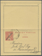GA Portugiesisch-Indien: 1912/13, Letter Card Reply ("RESPOSTA") 1 T. Canc. "NOVA GOA 22 MAR 12"; And L - Portugees-Indië