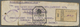 Brfst Portugiesisch-Indien: 1942 (15.4.), Large Piece Of REGISTERED SAMPLE POST Franked On Reverse With De - Portugees-Indië