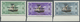 ** Ras Al Khaima: 1965, "OLYMPIC TOKYO 1964" Overprints, Complete Set With Double Overprint, Unmounted - Ra's Al-Chaima