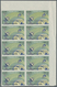 ** Ras Al Khaima: 1966, ITU Revaluation Overprints, Imperforate Issue, Complete Set Of Six Values As Ma - Ra's Al-Chaima