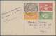 Saudi-Arabien - Hedschas: 1917, Mix Franking Between Second And Third Issue, Second Issue 1/8 Pia. O - Saoedi-Arabië