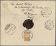Br Saudi-Arabien - Nedschd: 1927, Registered Cover Bearing Nine Stamps "Tughra Of King Abdul" Issue On - Saoedi-Arabië