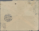 Br Saudi-Arabien - Nedschd: 1931, Cover Bearing Pair 1/8 Pia. Ocher And 1 1/2 Pia. Gray Blue Tied By "M - Saoedi-Arabië