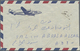 Br Saudi-Arabien: 1940, Air Mail Cover Bearing 1 Pia. Road And Rail Tax, Hospital Charity And Documenta - Saoedi-Arabië