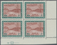 ** Saudi-Arabien: 1966, Wadi Hanifa Dam 10 P. Blueishgreen Redbrown Corner Margin Blocks Of Four, Mint - Saoedi-Arabië