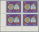 ** Schardscha / Sharjah: OFFICIAL STAMPS: 1968, Sheikh Khalid, Flag And Coat Of Arms Five Different Val - Sharjah