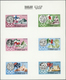 ** Schardscha / Sharjah: 1968, History Of Olympic Games, Complete Set Of Six Values, Imperforate Combin - Sharjah