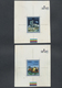 (*) Schardscha / Sharjah: 1972, APOLLO 8 Two Airmail Stamps 3r. Moon Walk And 4r. Splashdown IMPERFORATE - Sharjah