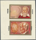 Delcampe - ** Schardscha / Sharjah: 1972, Scientists Galilei 1r. And Edison 3r. Printed Together In Sheet Form In - Sharjah