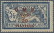 * Syrien: 1920, 20pi. On 5fr. With Red Overprint, Mint O.g. Hinged, Signed Calves - Syrië