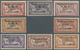 * Syrien: 1922/1923, Two Different Airmail Sets Of Four 'type Merson' With Opt. 'Poste Par Avion', Min - Syria