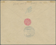Syrien: 1923, Two Air Mail Overprinted Sets On Covers From DAMAS To ALEXANDRETTE And Egypt, One Stam - Syria